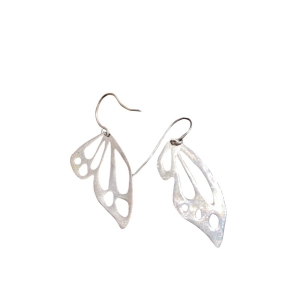 Butterfly wing earrings Handmade on Maui - Picture 4 of 6